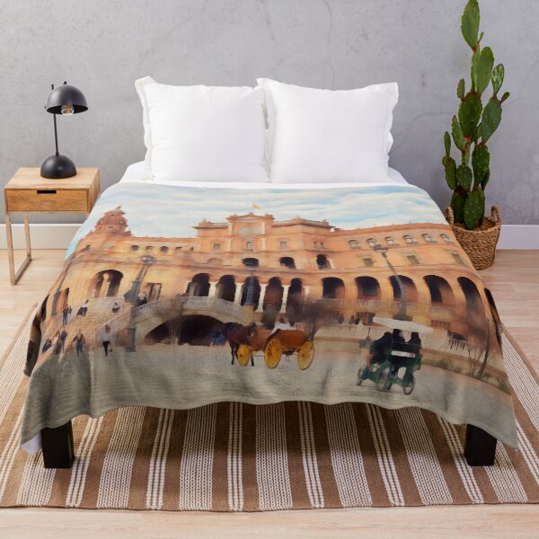 Item preview, Plaza de Espana, Seville designed and sold by AM FineArtPrints.