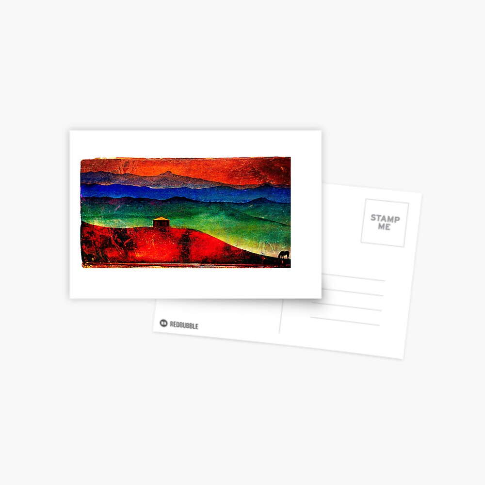 Red Mountains Postcard