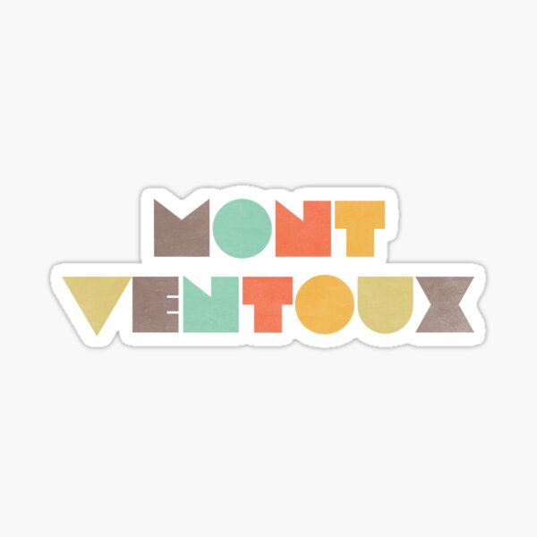 Mont Ventoux Vintage Sticker