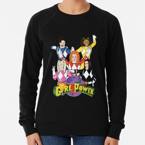 GIRL POWER RANGERS Lightweight Sweatshirt