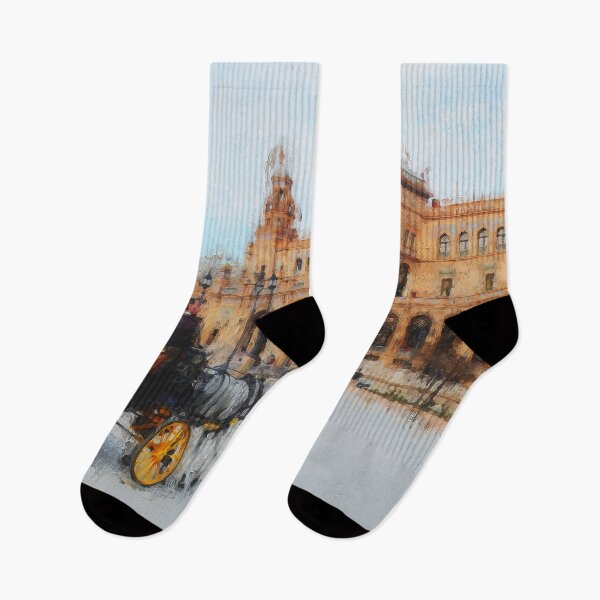 Item preview, Plaza de Espana, Seville designed and sold by AM FineArtPrints.
