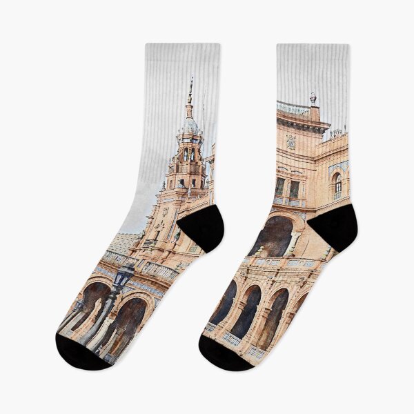 Item preview, Plaza de Espana, Seville designed and sold by AM FineArtPrints.