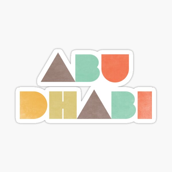 Abu Dhabi Stickers Redbubble