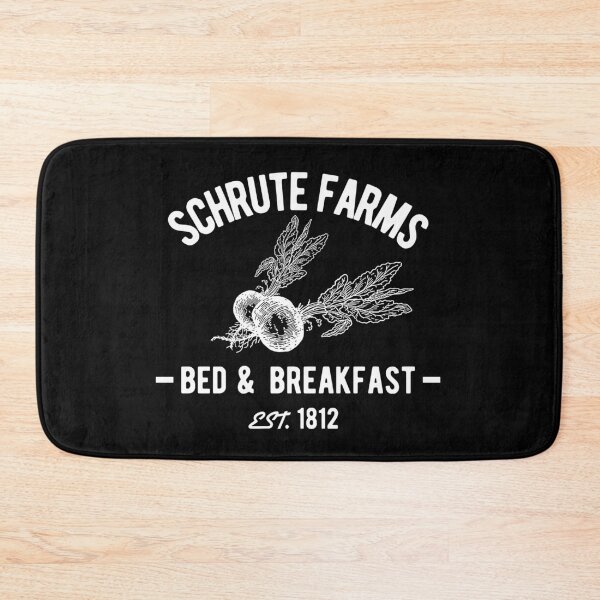 Item preview, Schrute Farms - Bed and Breakfast Parody Black designed and sold by onicon.