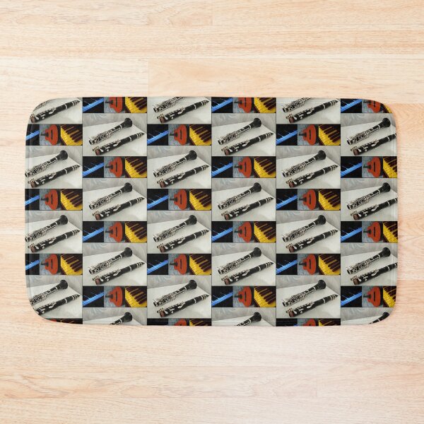 Item preview, Clarinet, Keyboards and Guitar Collage designed and sold by Kathryn Jones.