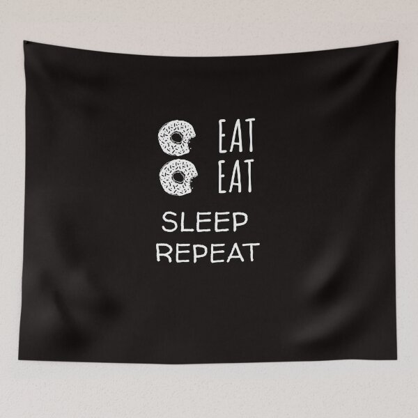 Item preview, eat eat sleep repeat designed and sold by Animalhead.