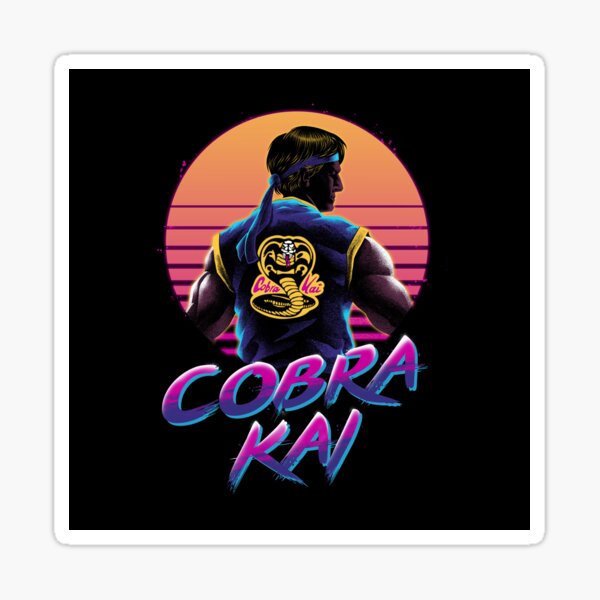 Rad Cobra kai Sticker