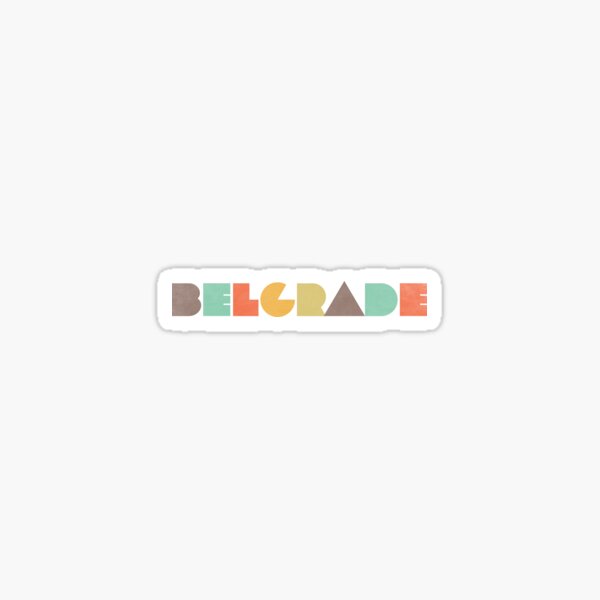 Item preview, Belgrade Vintage designed and sold by designkitsch.