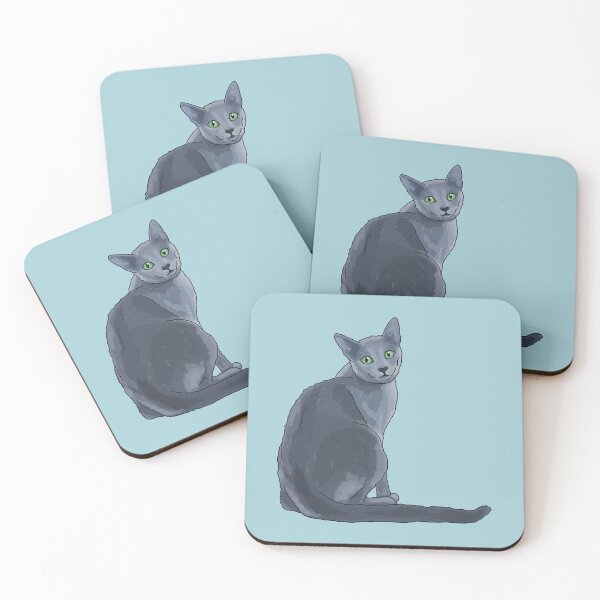 Item preview, Russian Blue Cat designed and sold by Pongidae.