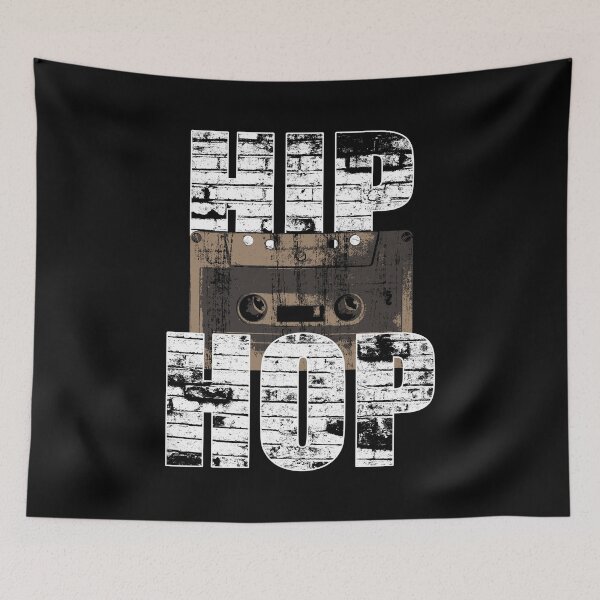 Item preview, Scratched retro hip-hop cassette designed and sold by Denis Rösler.