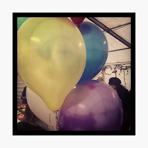 Balloons Photographic Print