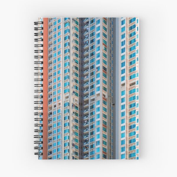 Item preview, Colorful building Facade in Hong Kong - skyscraper city Hongkong  designed and sold by ohaniki.