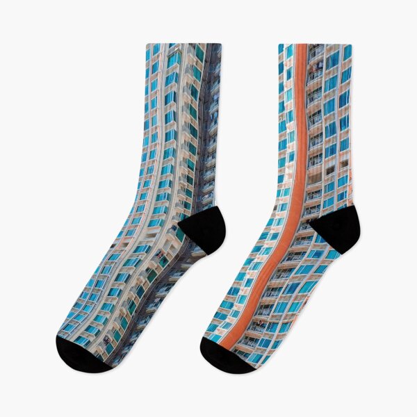 Item preview, Colorful building Facade in Hong Kong - skyscraper city Hongkong  designed and sold by ohaniki.