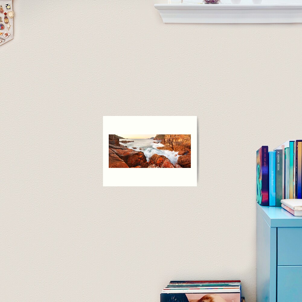 Sleepy Bay Sunrise, Freycinet National Park, Australia Art Print