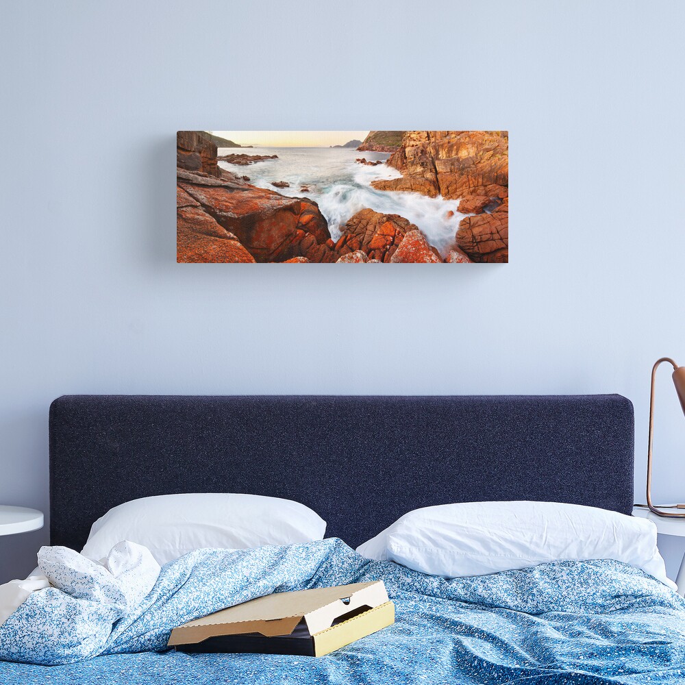 Sleepy Bay Sunrise, Freycinet National Park, Australia Canvas Print
