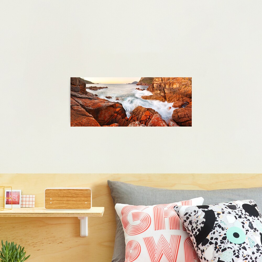 Sleepy Bay Sunrise, Freycinet National Park, Australia Photographic Print