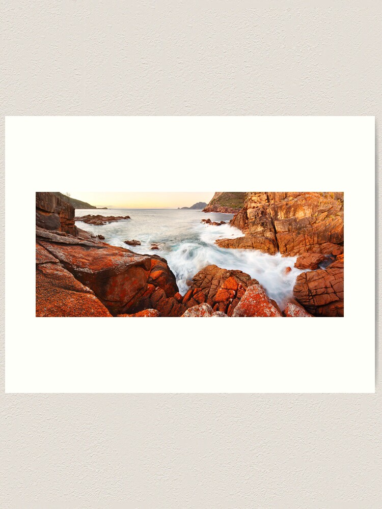 Alternate view of Sleepy Bay Sunrise, Freycinet National Park, Australia Art Print