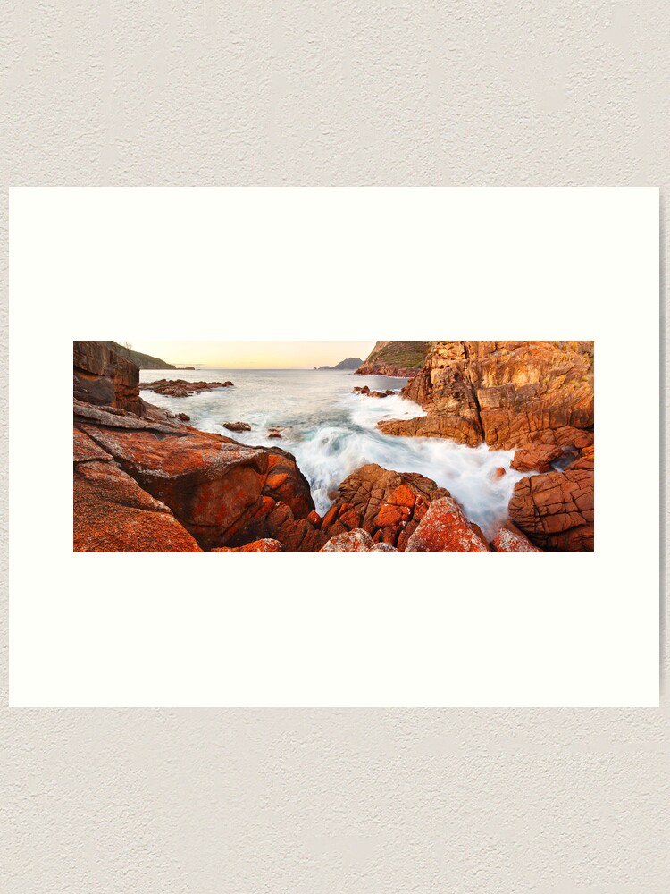 Alternate view of Sleepy Bay Sunrise, Freycinet National Park, Australia Art Print