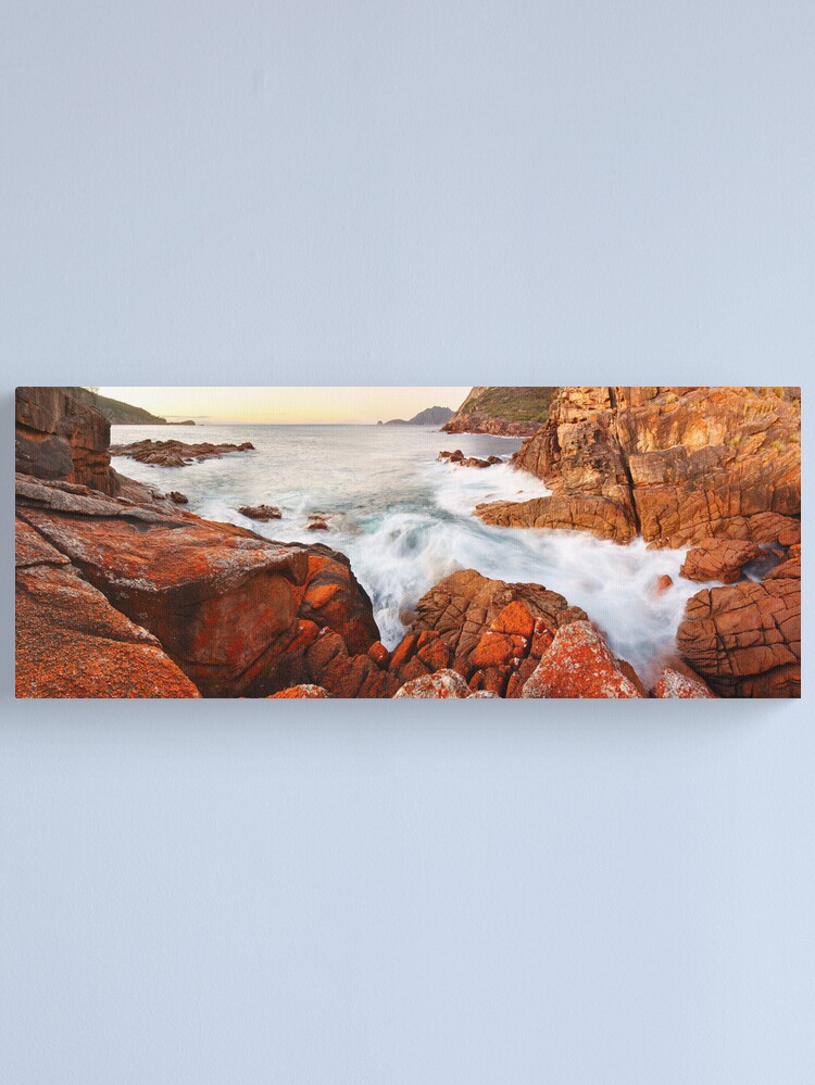 Alternate view of Sleepy Bay Sunrise, Freycinet National Park, Australia Canvas Print