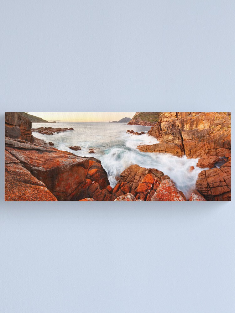 Alternate view of Sleepy Bay Sunrise, Freycinet National Park, Australia Canvas Print