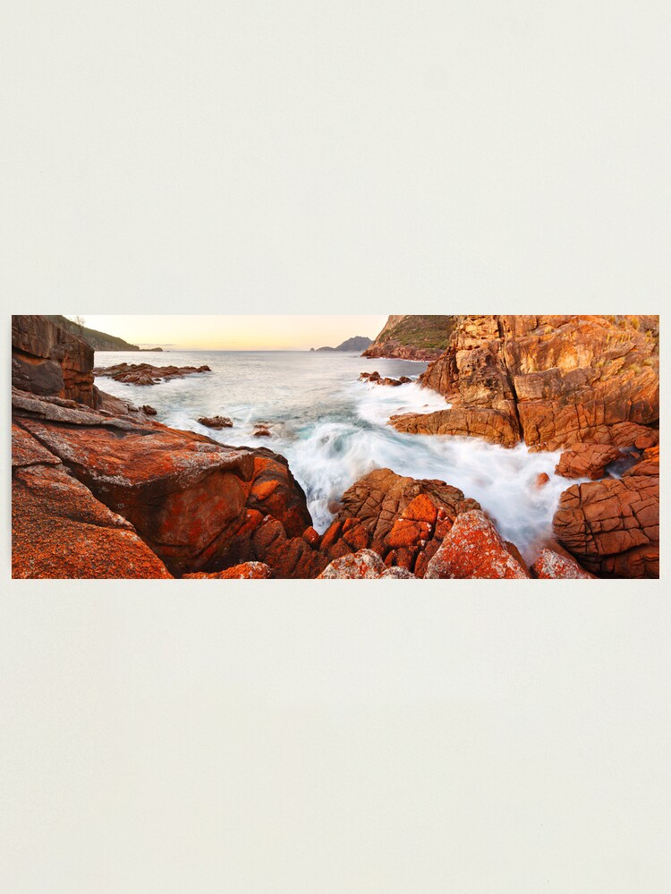 Alternate view of Sleepy Bay Sunrise, Freycinet National Park, Australia Photographic Print