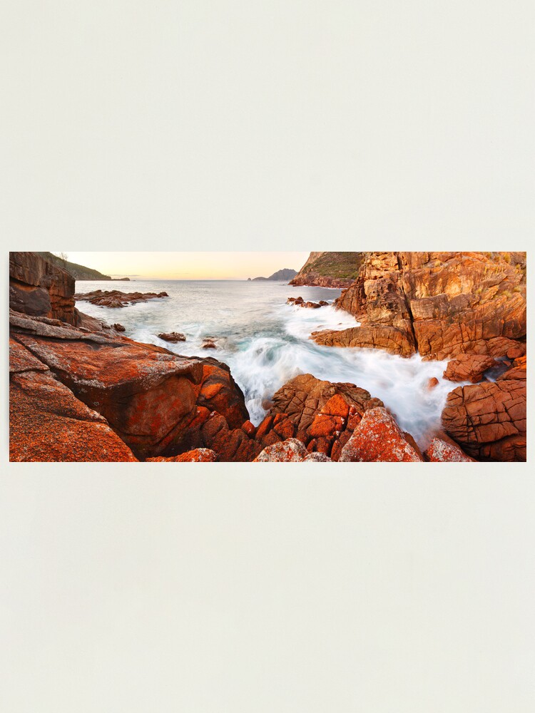 Alternate view of Sleepy Bay Sunrise, Freycinet National Park, Australia Photographic Print