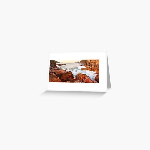 Sleepy Bay Sunrise, Freycinet National Park, Australia Greeting Card
