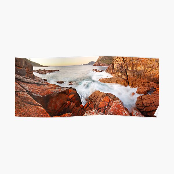 Sleepy Bay Sunrise, Freycinet National Park, Australia Poster