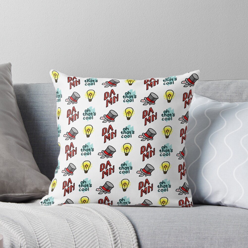 Item preview, Throw Pillow designed and sold by Jimmies.