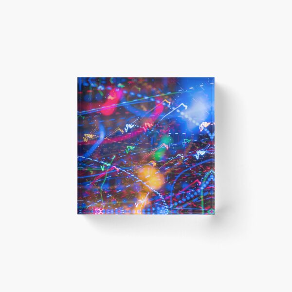 Item preview, Bright abstract lights composition designed and sold by yurix.