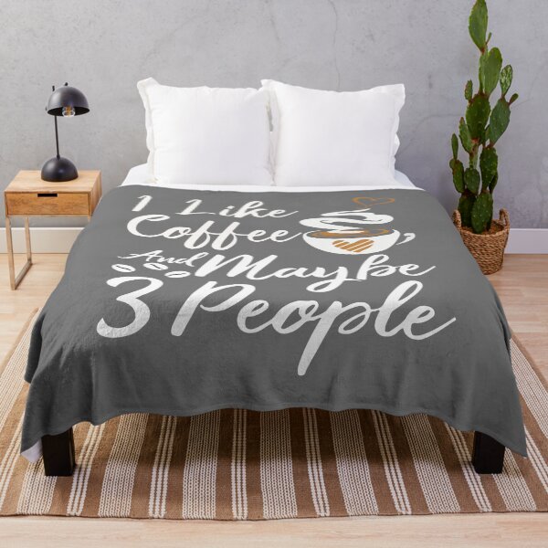 Item preview, I Like Coffee And Maybe 3 People designed and sold by Davidbrg.
