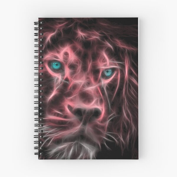 Item preview, Lion Portrait with glowing lights designed and sold by test26.