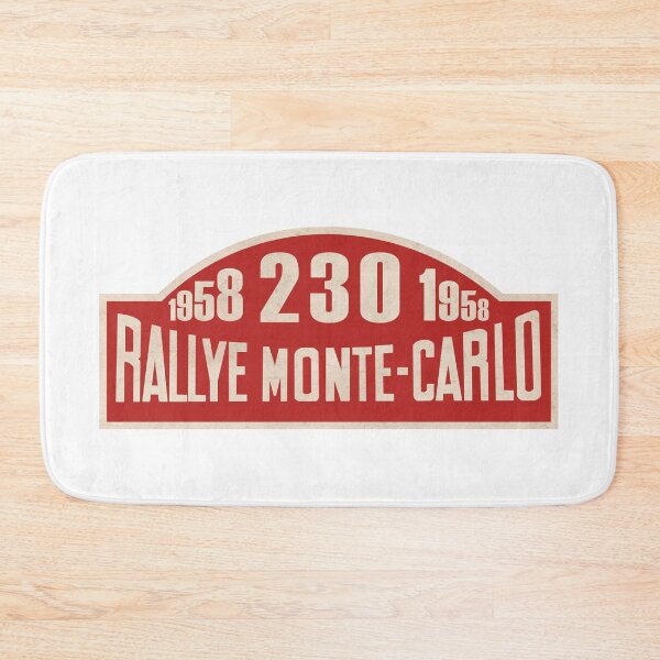 Artikelvorschau, Rallye Monte Carlo 1958 Zeichen entworfen und verkauft von rogue-design.