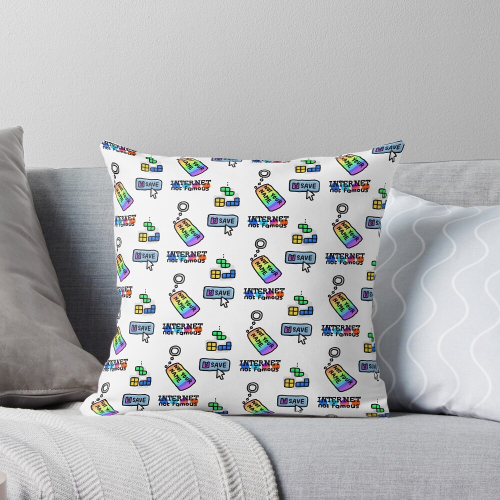 Item preview, Throw Pillow designed and sold by Jimmies.