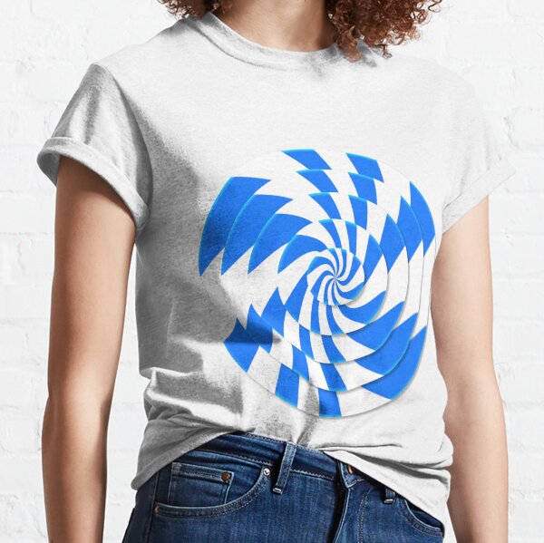 Opart-swirl Classic T-Shirt