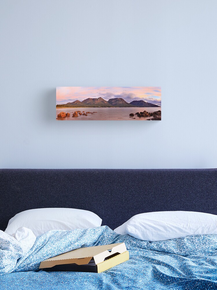 Thumbnail 1 of 3, Canvas Print, Coles Bay, Freycinet National Park, Australia designed and sold by Chockstone.