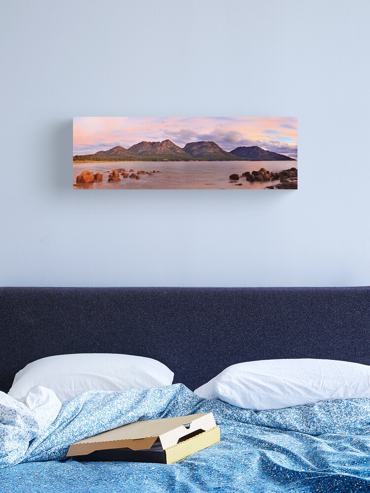 Thumbnail 1 of 3, Canvas Print, Coles Bay, Freycinet National Park, Australia designed and sold by Chockstone.