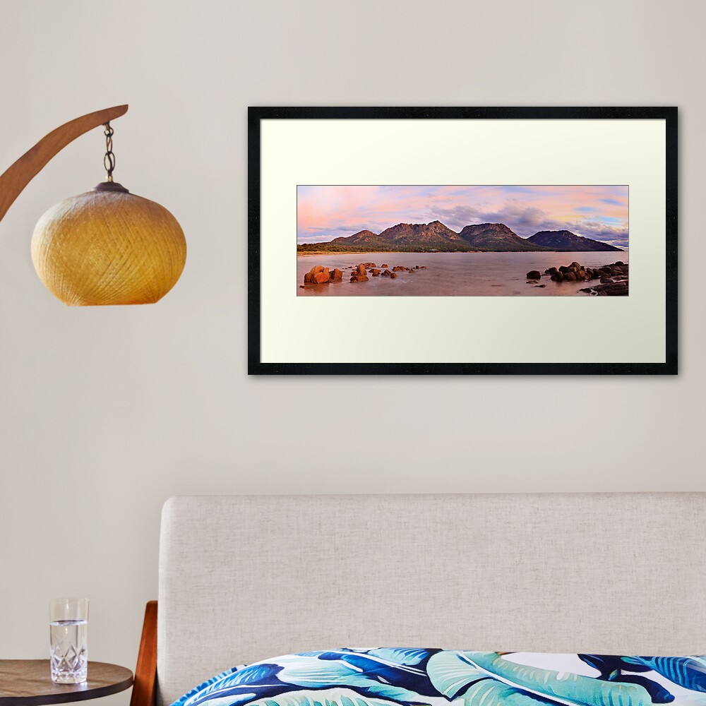 Coles Bay, Freycinet National Park, Australia Framed Art Print