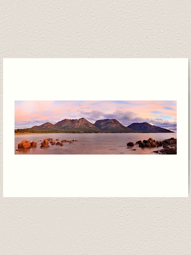 Thumbnail 1 of 3, Art Print, Coles Bay, Freycinet National Park, Australia designed and sold by Chockstone.