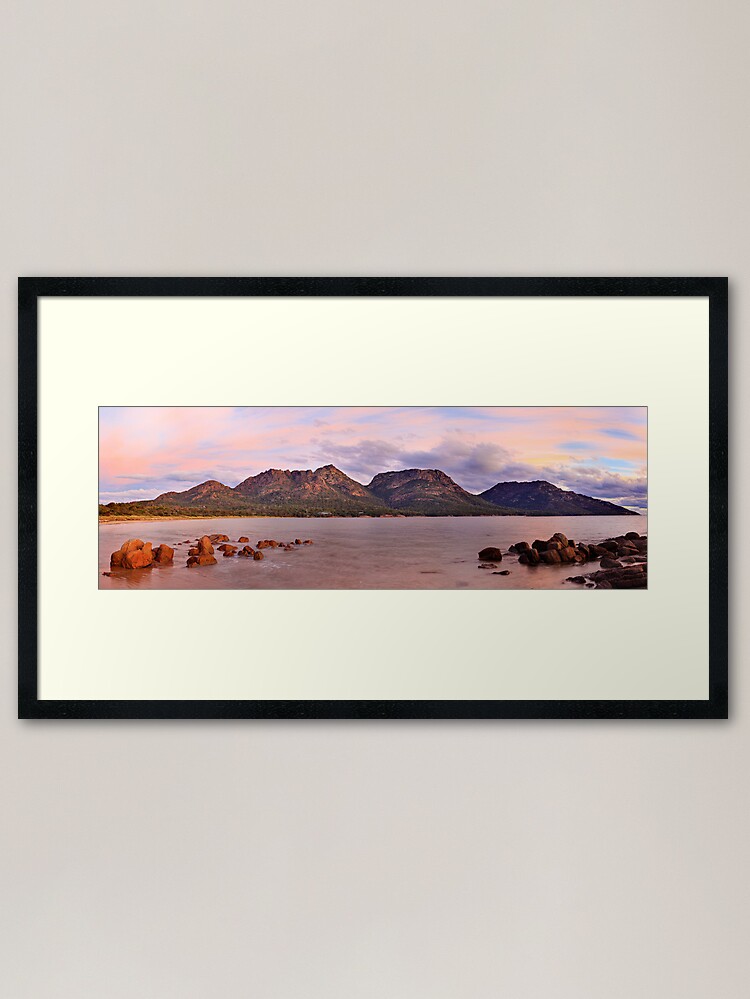 Alternate view of Coles Bay, Freycinet National Park, Australia Framed Art Print