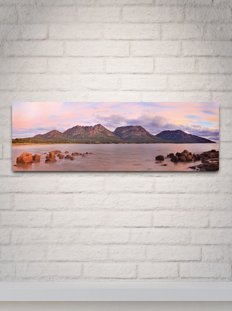 Thumbnail 2 of 4, Metal Print, Coles Bay, Freycinet National Park, Australia designed and sold by Chockstone.