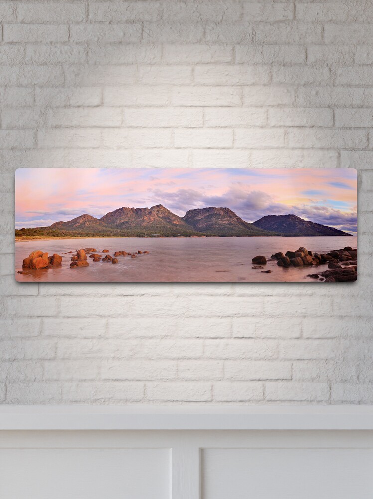 Thumbnail 2 of 4, Metal Print, Coles Bay, Freycinet National Park, Australia designed and sold by Chockstone.