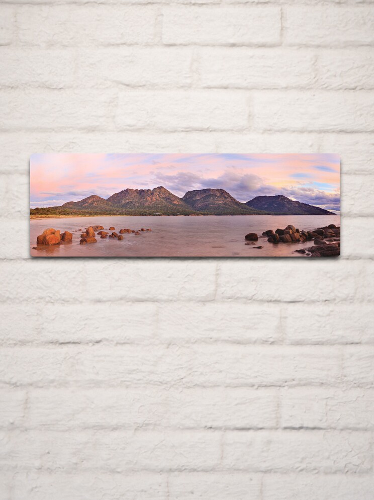 Thumbnail 2 of 4, Metal Print, Coles Bay, Freycinet National Park, Australia designed and sold by Chockstone.