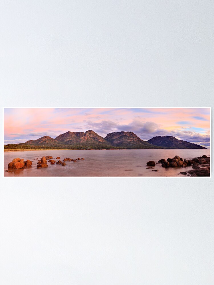 Thumbnail 1 of 3, Poster, Coles Bay, Freycinet National Park, Australia designed and sold by Chockstone.