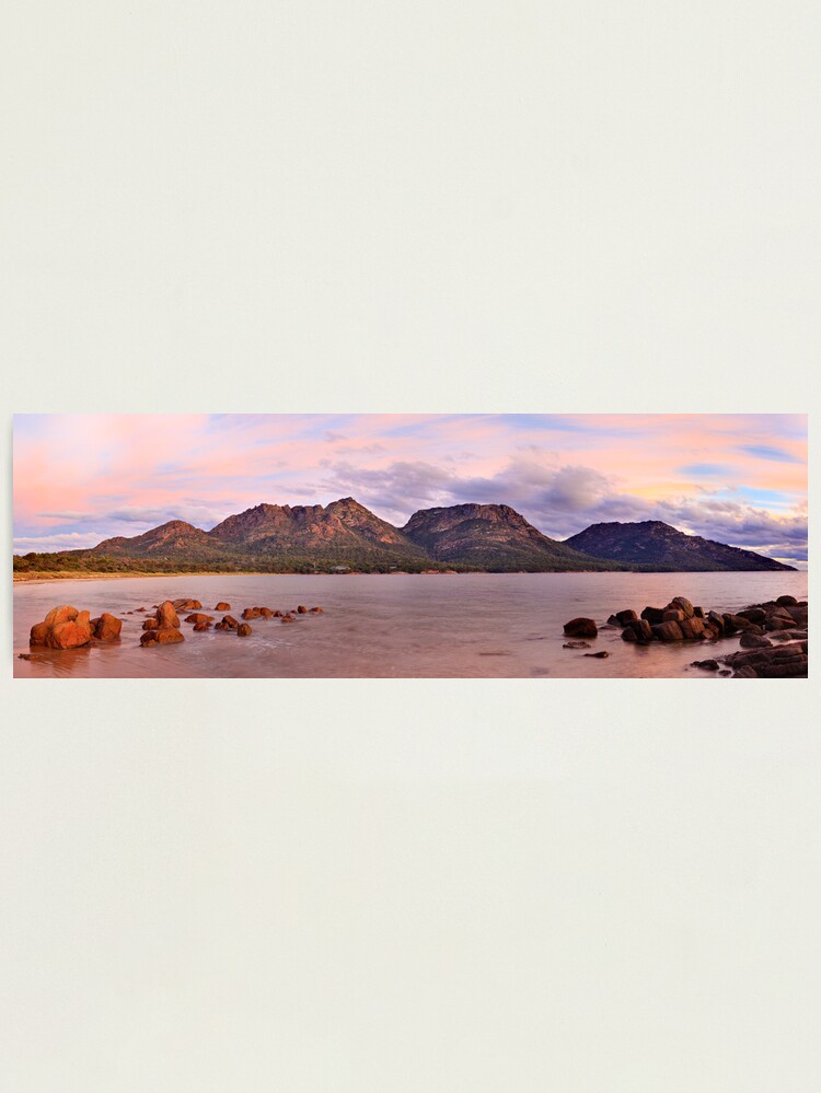 Thumbnail 2 of 3, Photographic Print, Coles Bay, Freycinet National Park, Australia designed and sold by Chockstone.