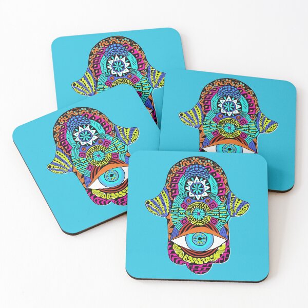 Item preview, No Evil Eye!  Hamsa and Eye Zentangle  designed and sold by NatanDesigns.
