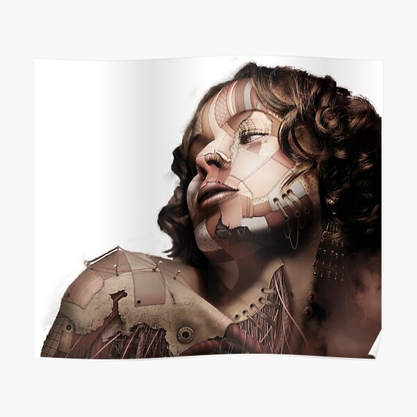 Leather woman Poster