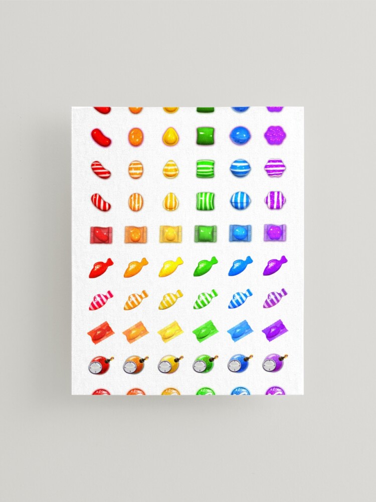 Candy Crush Rainbow Candy  Greeting Card for Sale by km83