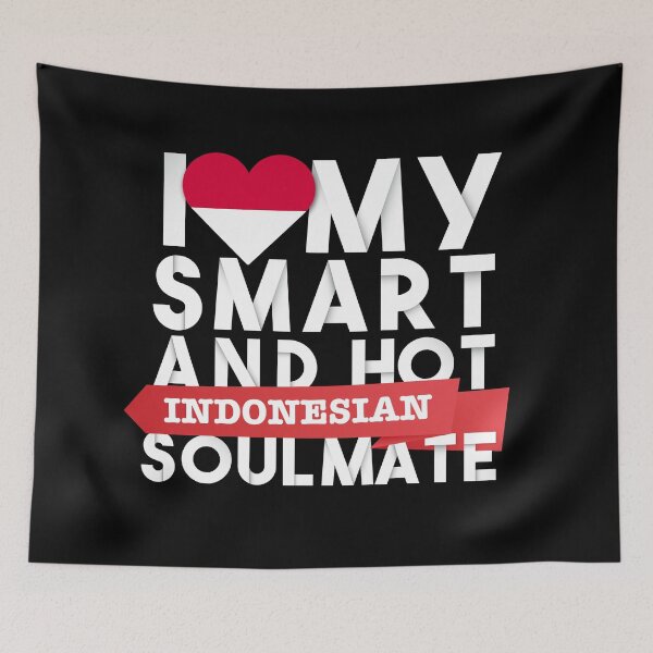 Item preview, I love my smart and hot Indonesian soulmate designed and sold by Urosek.