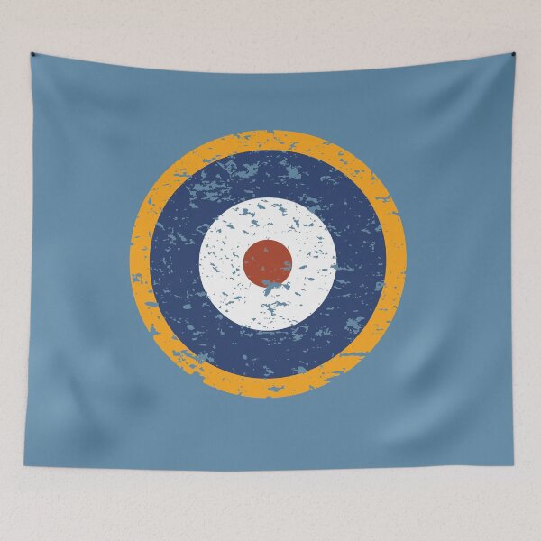 Item preview, Air Force WW2 distressed target symbol designed and sold by Bigs66.